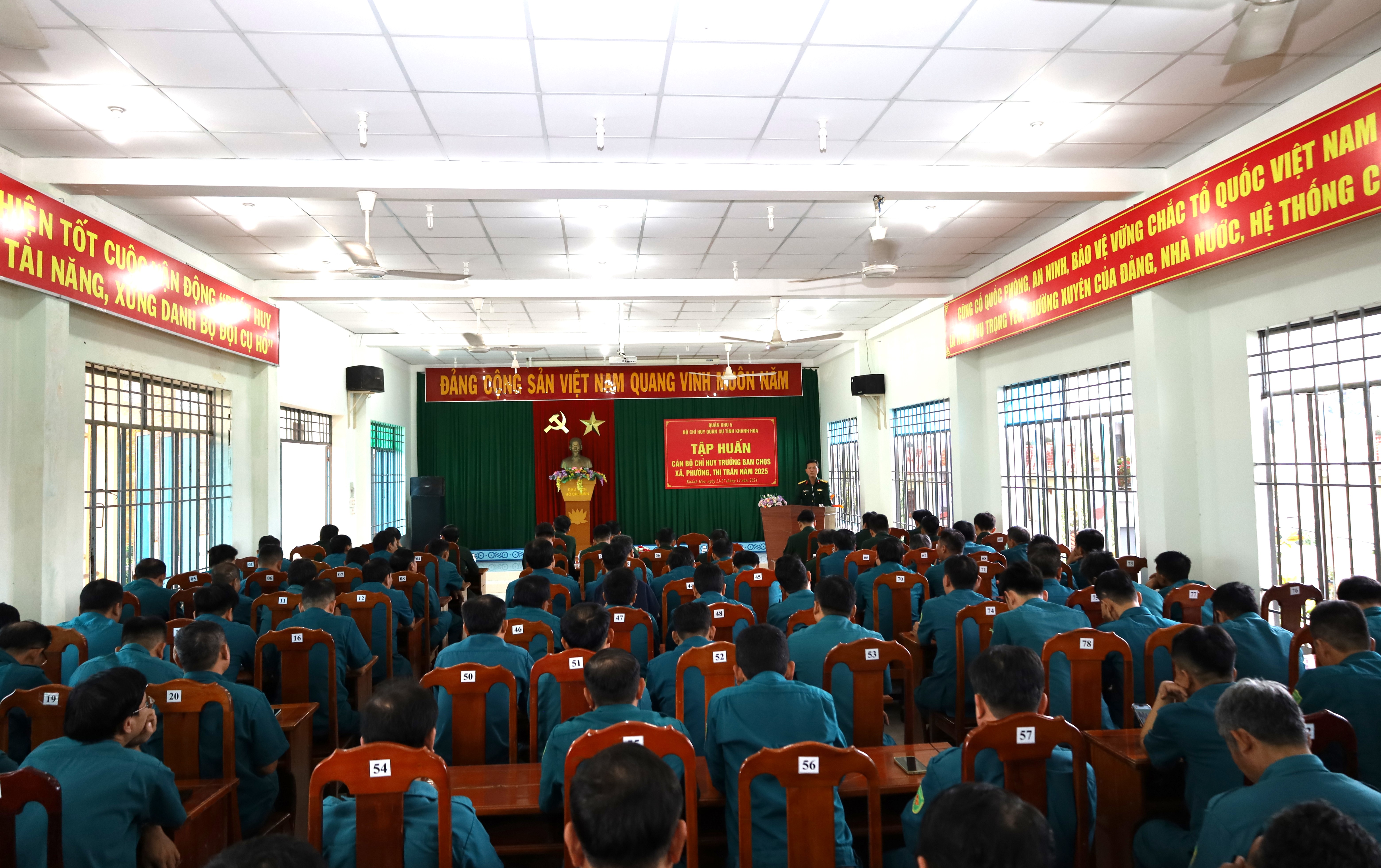 Quang cảnh khai mạc lớp tập huấn.