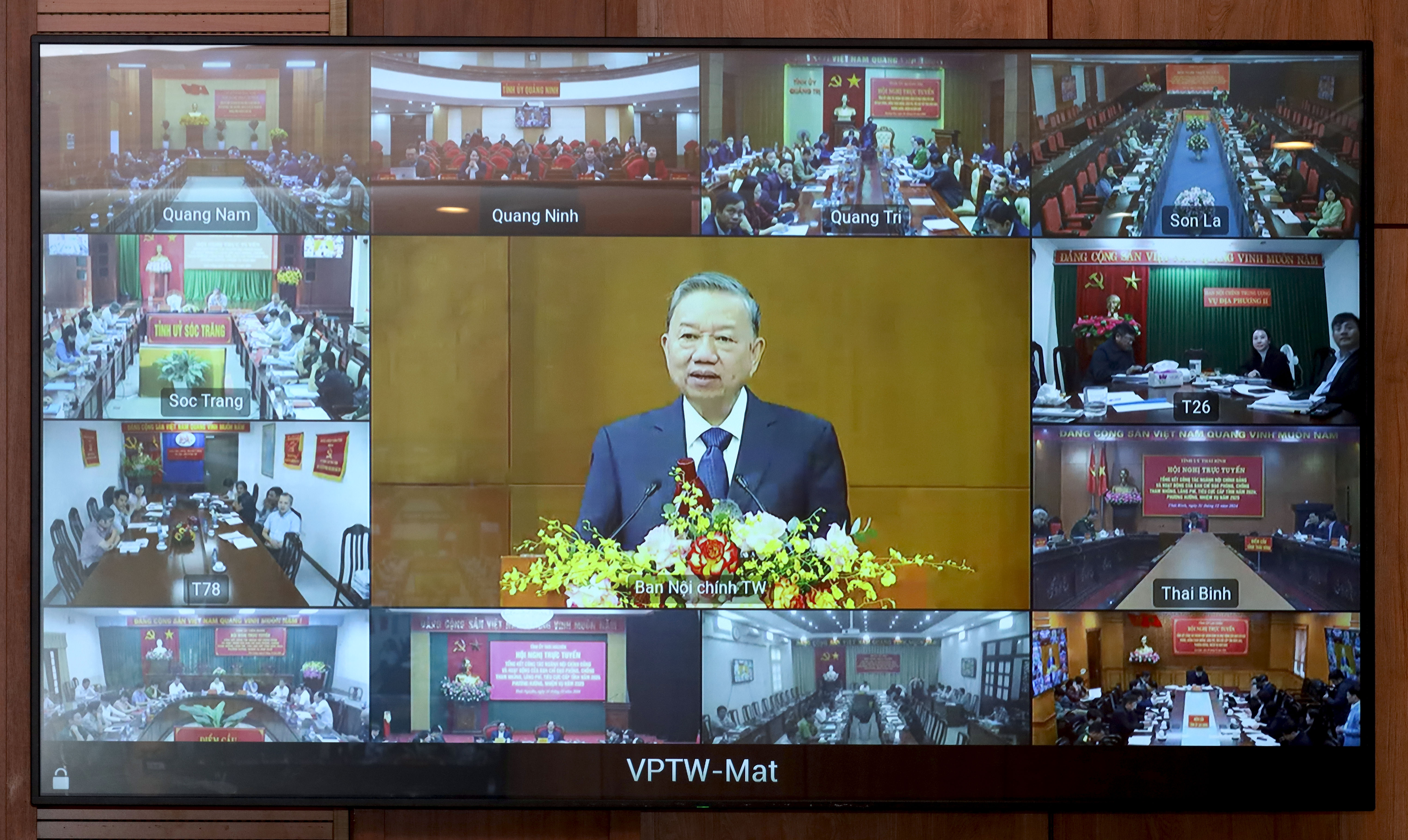 Hội nghị toàn quốc tổng kết công tác ngành Nội chính Đảng năm 2024