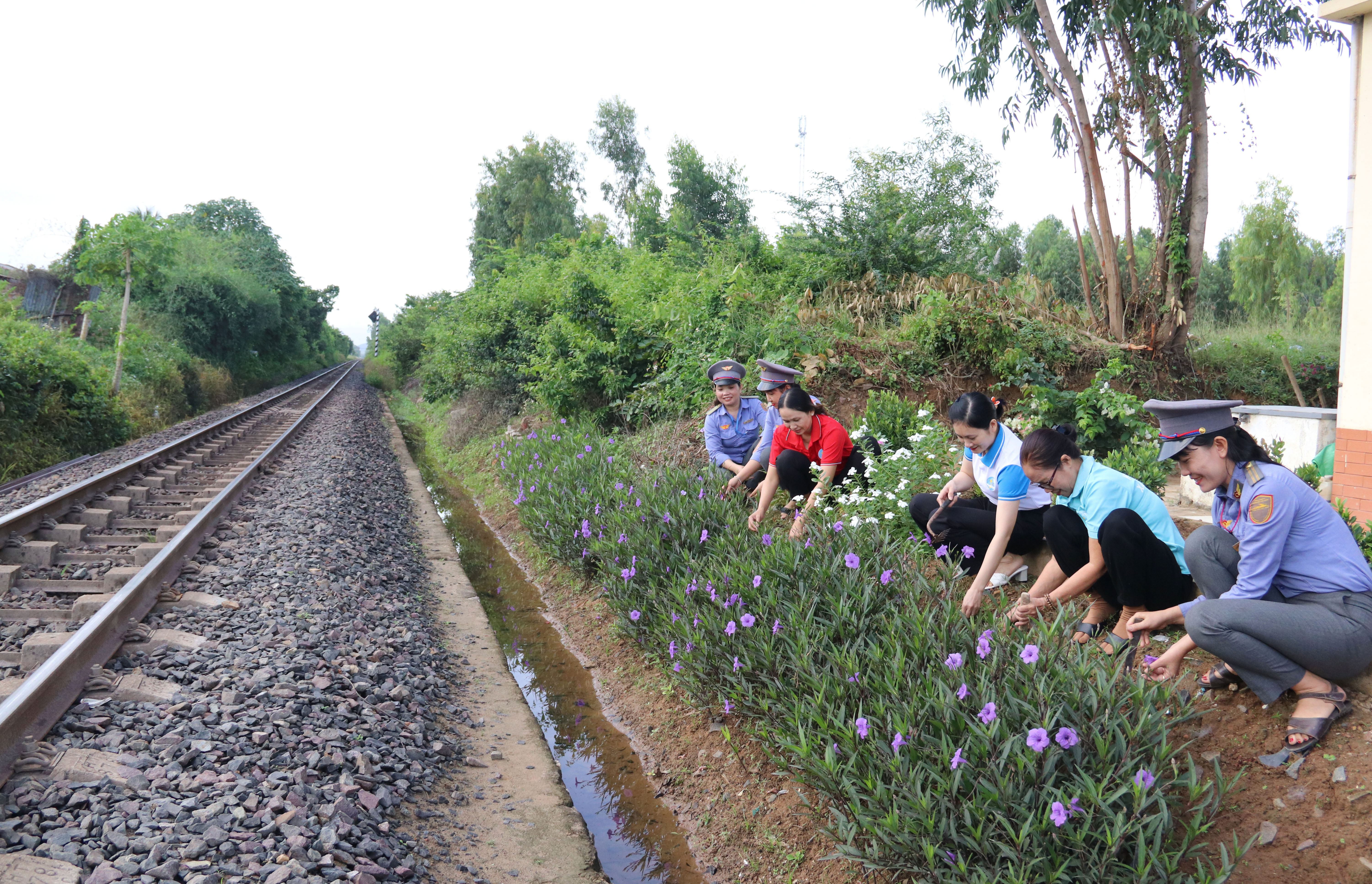Lan tỏa mô hình “Đường tàu - đường hoa”  