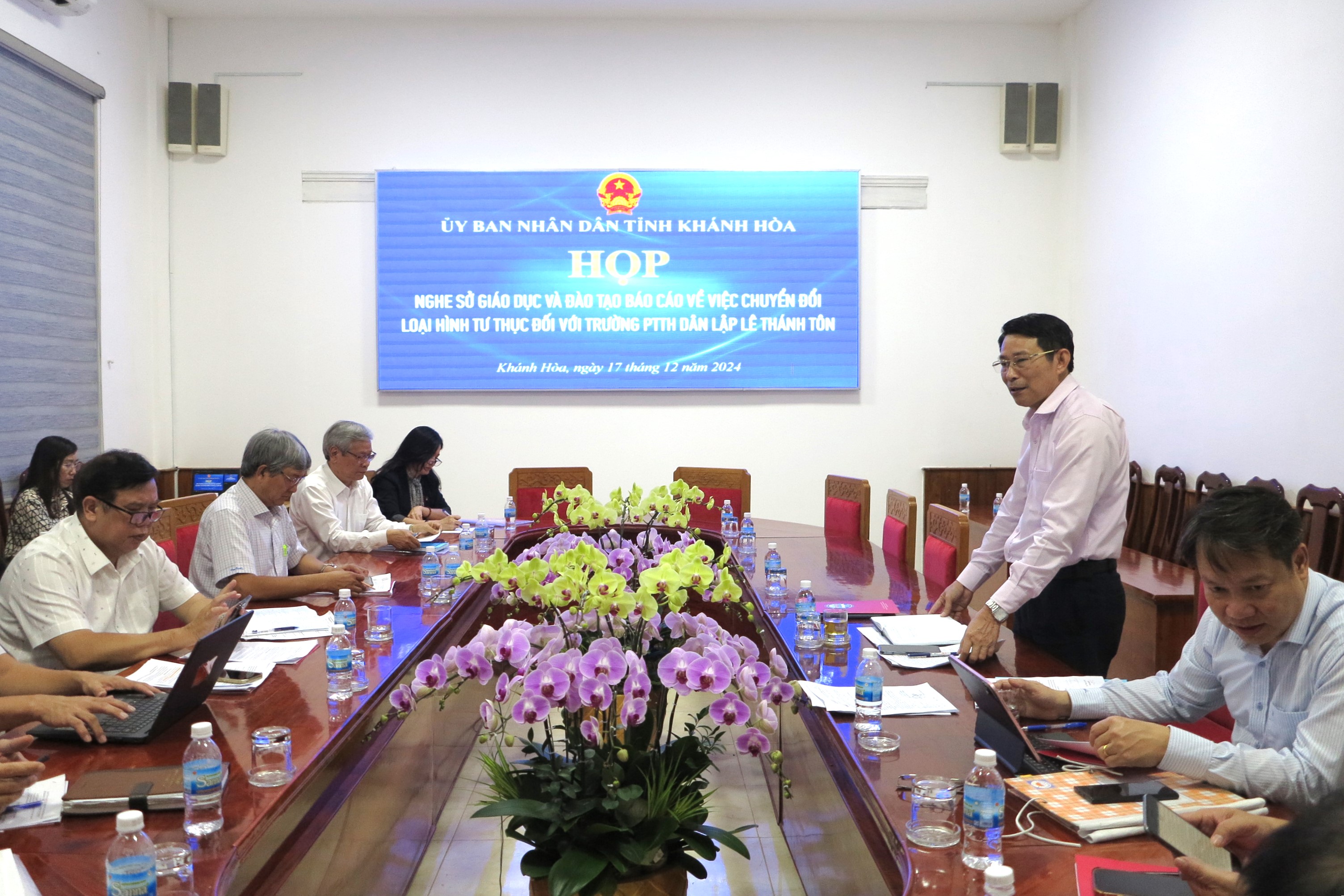 Thống nhất chủ trương chuyển đổi Trường THPT Dân lập Lê Thánh Tôn sang tư thục