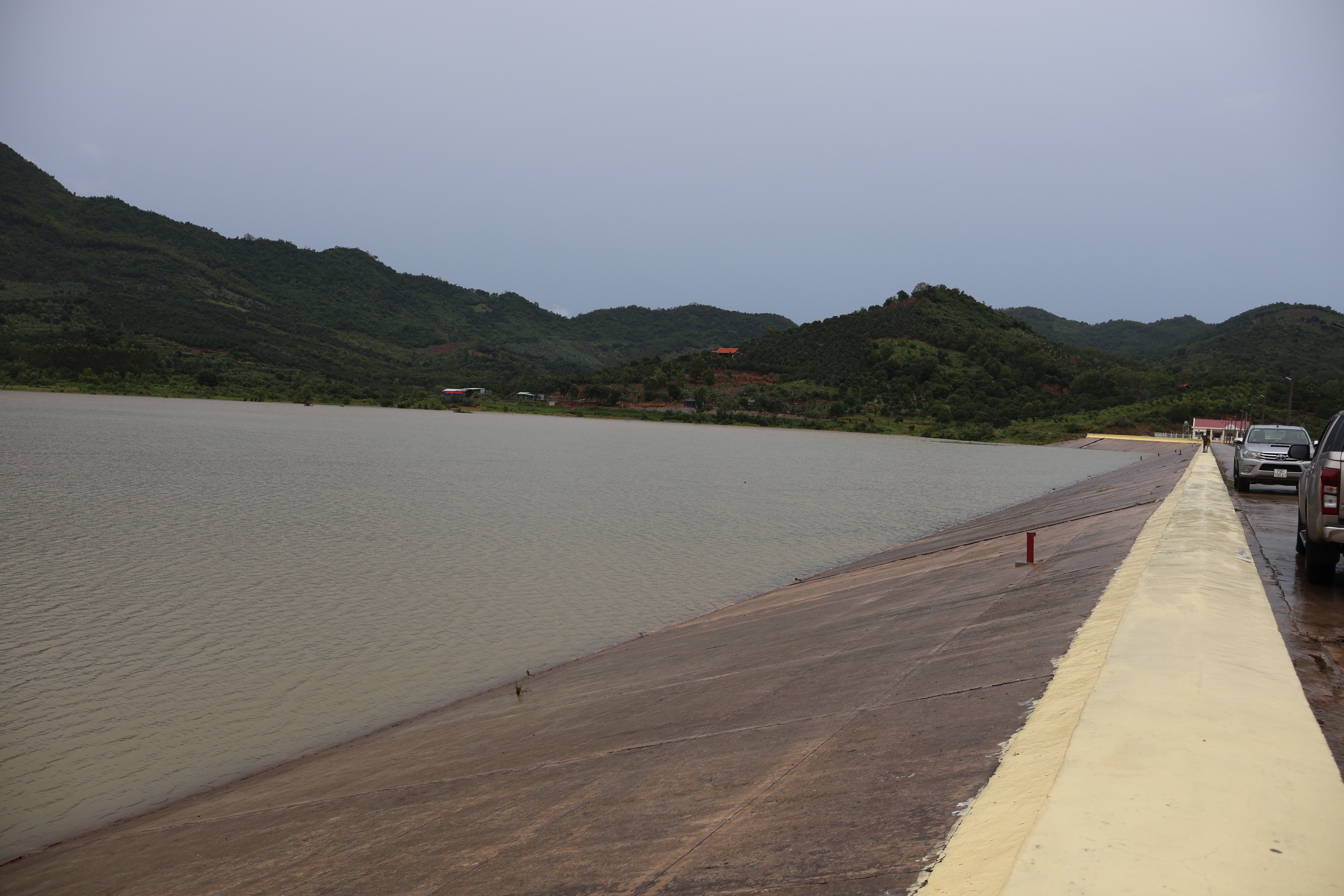Khu vực Hồ chứa nước Đắc Lộc.