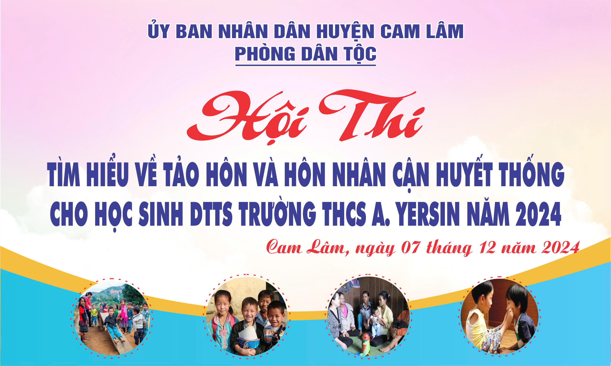 Sáng 7-12, Báo Khánh Hòa sẽ livestream hội thi Tìm hiểu kiến thức pháp luật về tảo hôn và hôn nhân cận huyết thống