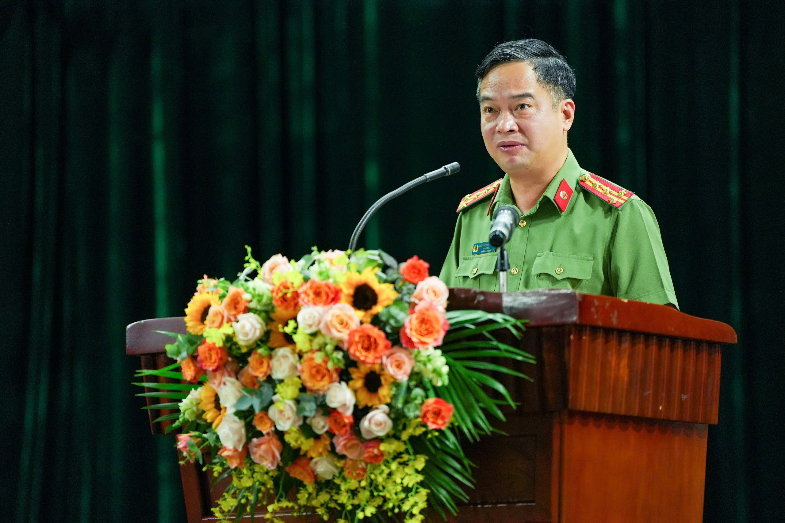 Đại tá Nguyễn Hữu Phước phát động lễ ra quân