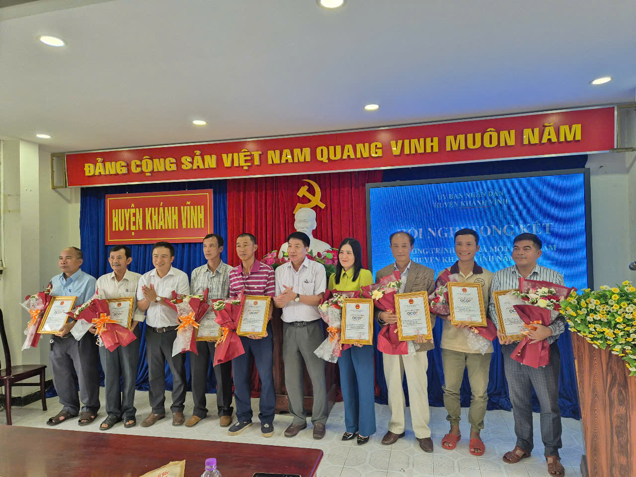 Khánh Vĩnh: Tổng kết chương trình OCOP năm 2024