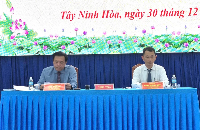 Kỳ họp thứ 2, HĐND xã Tây Ninh Hòa khóa I