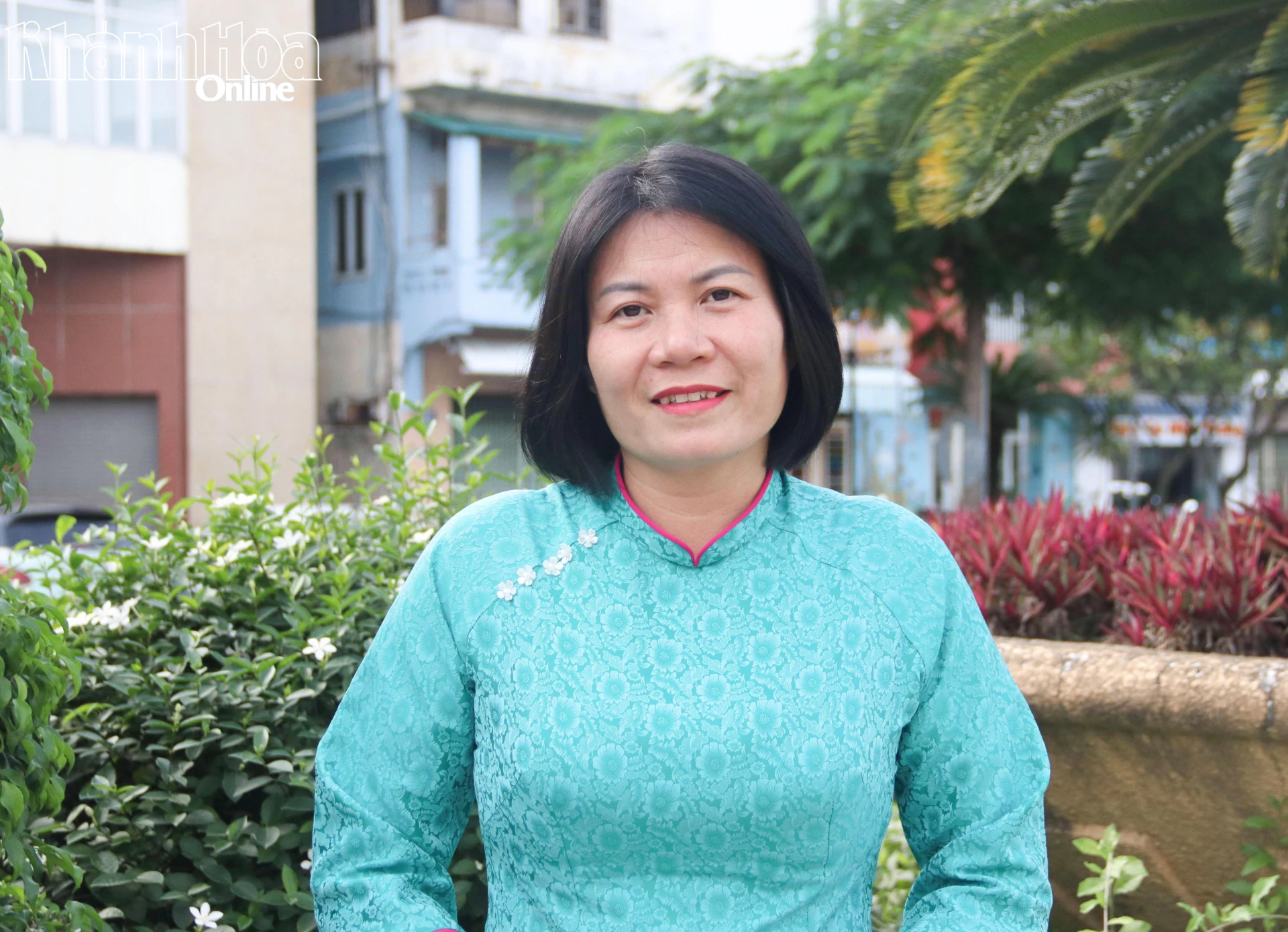 Bà Nguyễn Thị Khánh Ly -&nbsp;Phó Chủ tịch Ủy ban MTTQ Việt Nam phường, Chủ tịch Hội Liên hiệp Phụ nữ phường Nha Trang