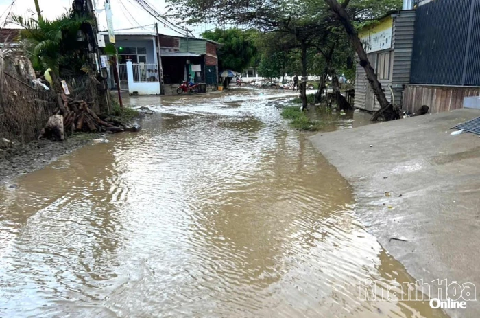 Một số trường cho học sinh nghỉ học tránh lụt