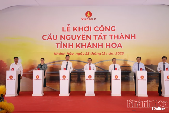 Khởi công cầu Nguyễn Tất Thành: Góp phần đẩy nhanh tiến trình đô thị hóa