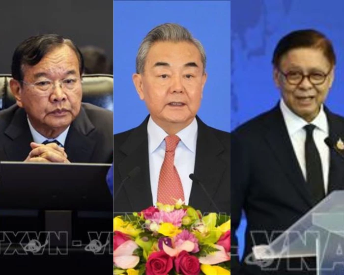 Lãnh đạo ngoại giao Thái Lan - Campuchia hội kiến tại Trung Quốc