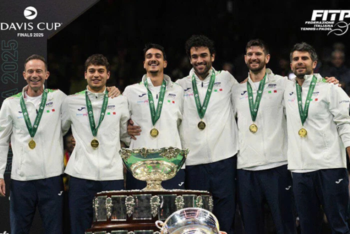 Không Sinner, đội tuyển Ý vẫn vô địch David Cup với cột mốc đặc biệt 