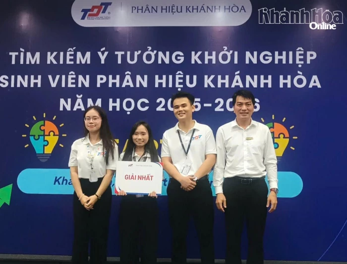 Phân hiệu Trường Đại học Tôn Đức Thắng tại Khánh Hòa tổ chức vòng chung kết cuộc thi Tìm kiếm ý tưởng khởi nghiệp sinh viên