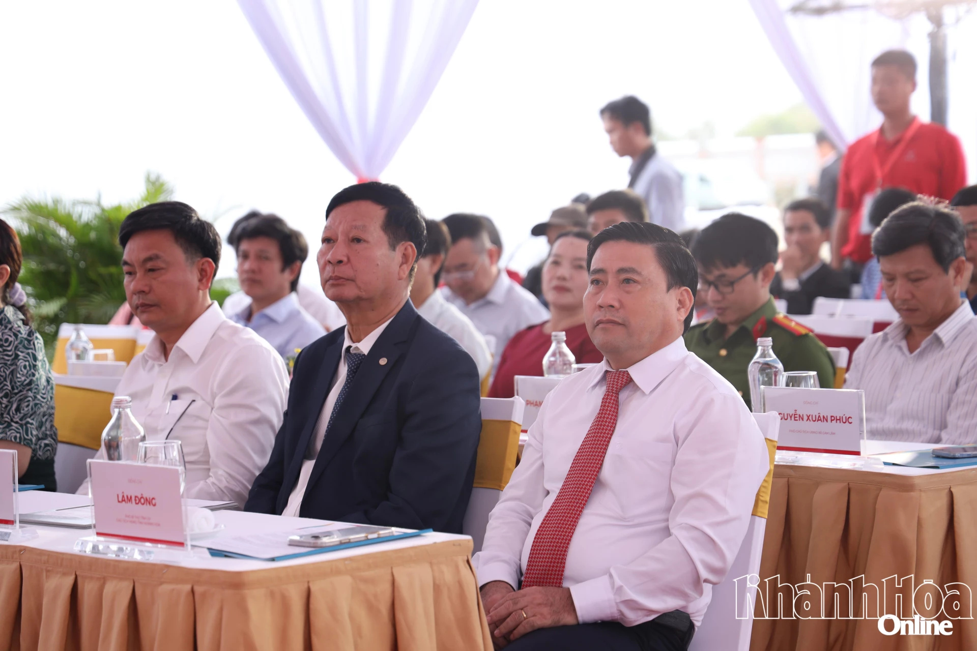 Đồng chí Lâm Đông dự lễ khởi công