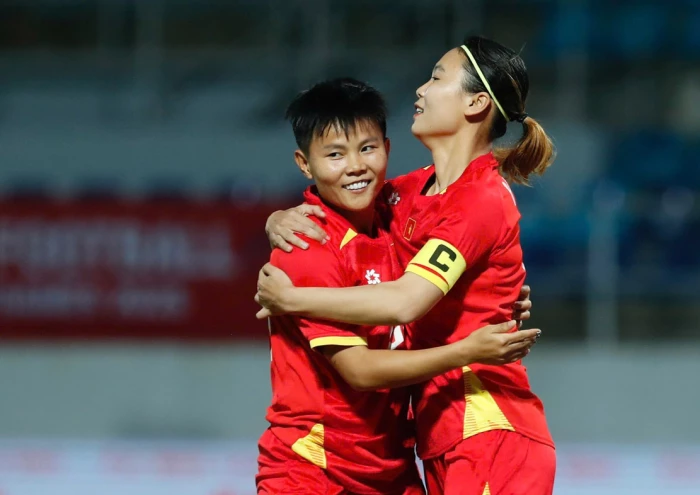 Bảng B, môn bóng đá nữ SEA Games 33: Đội tuyển bóng đá nữ Việt Nam thắng đậm đội tuyển nữ Malaysia 7-0 ở trận ra quân