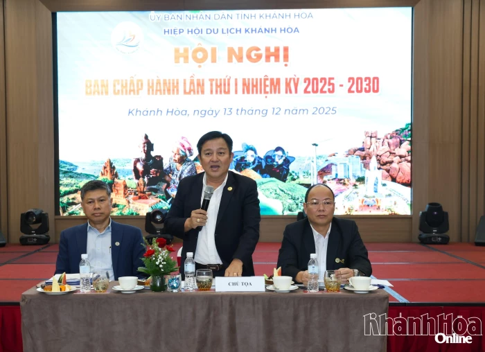 Hội nghị Ban Chấp hành Hiệp hội Du lịch Khánh Hòa lần thứ I