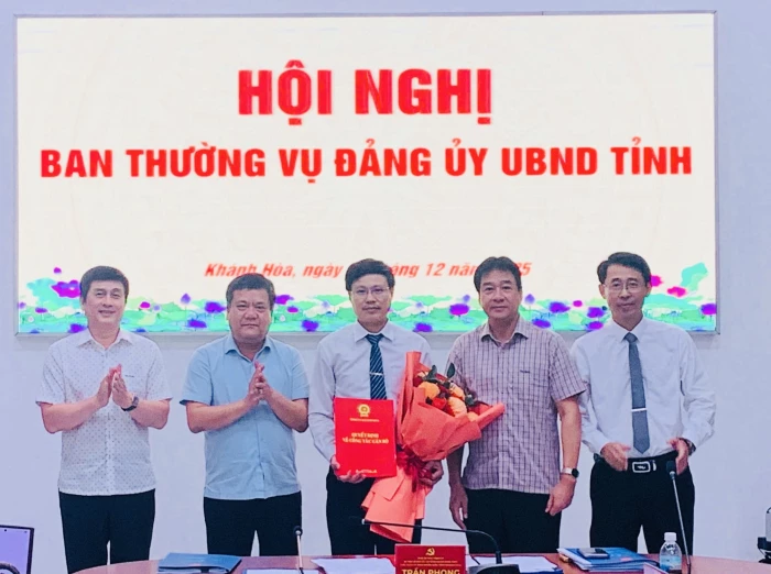 Đồng chí Nguyễn Trọng Cấp giữ chức vụ Phó Bí thư chuyên trách Đảng ủy UBND tỉnh Khánh Hòa nhiệm kỳ 2025 - 2030