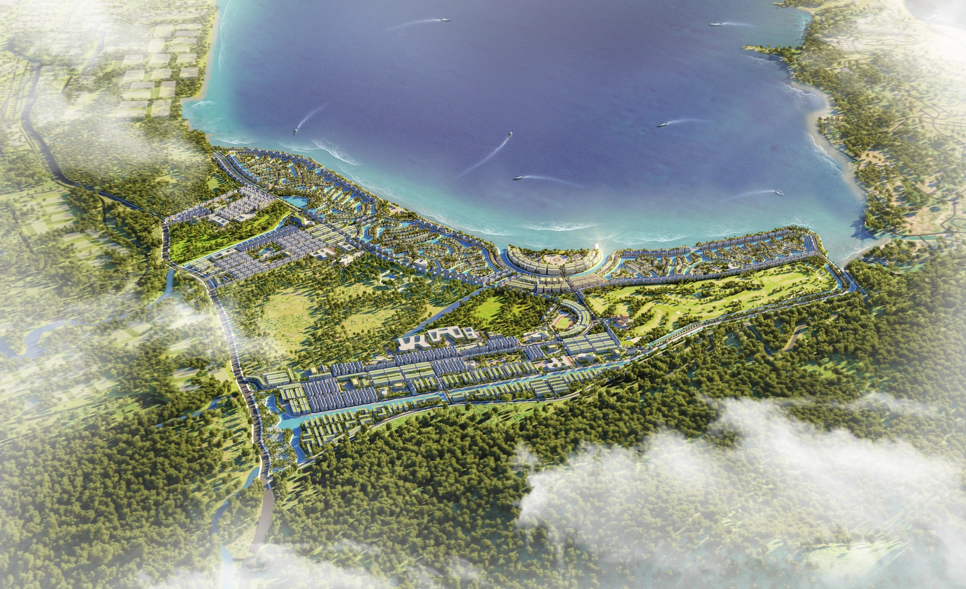 Perspective drawing of the project

