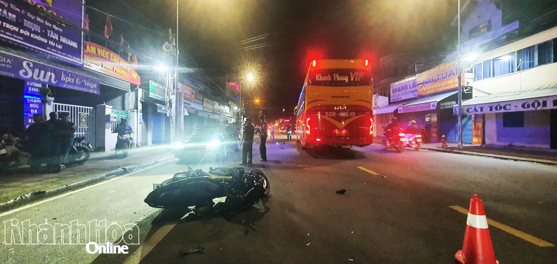 Hiện trường tai nạn