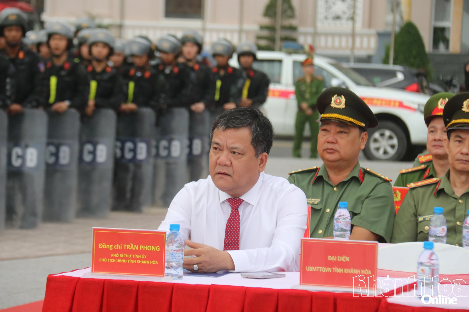 Đồng chí Trần Phong tham dự buổi lễ