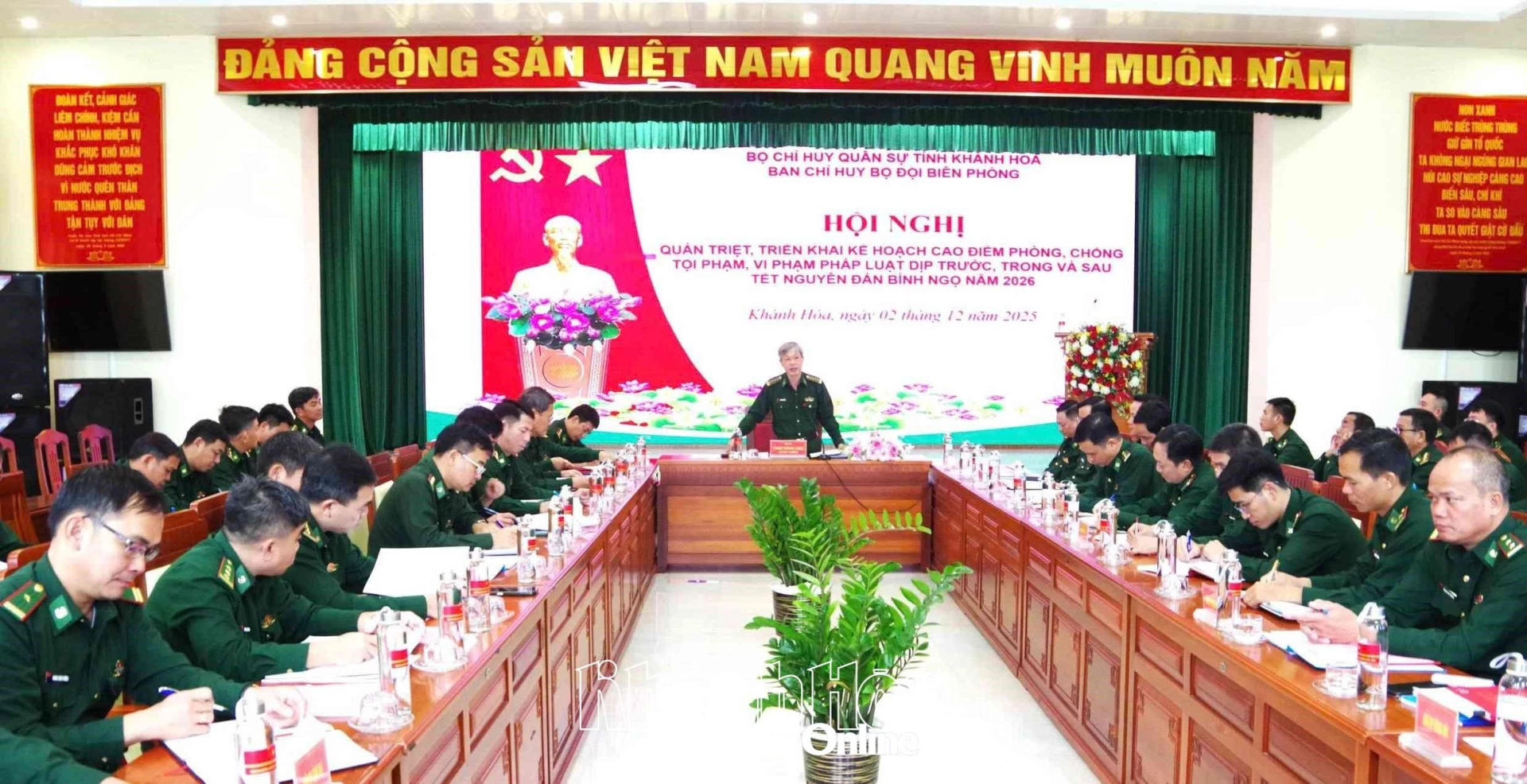 Ban Chỉ huy Bộ đội Biên phòng tỉnh chỉ đạo triển khai đợt cao điểm phòng, chống tội phạm dịp Tết Bính Ngọ năm 2026.