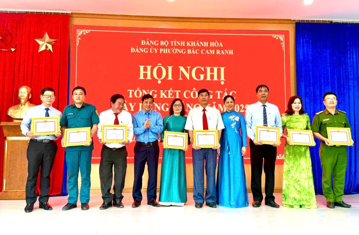 Đảng ủy phường Bắc Cam Ranh tổng kết công tác xây dựng Đảng năm 2025