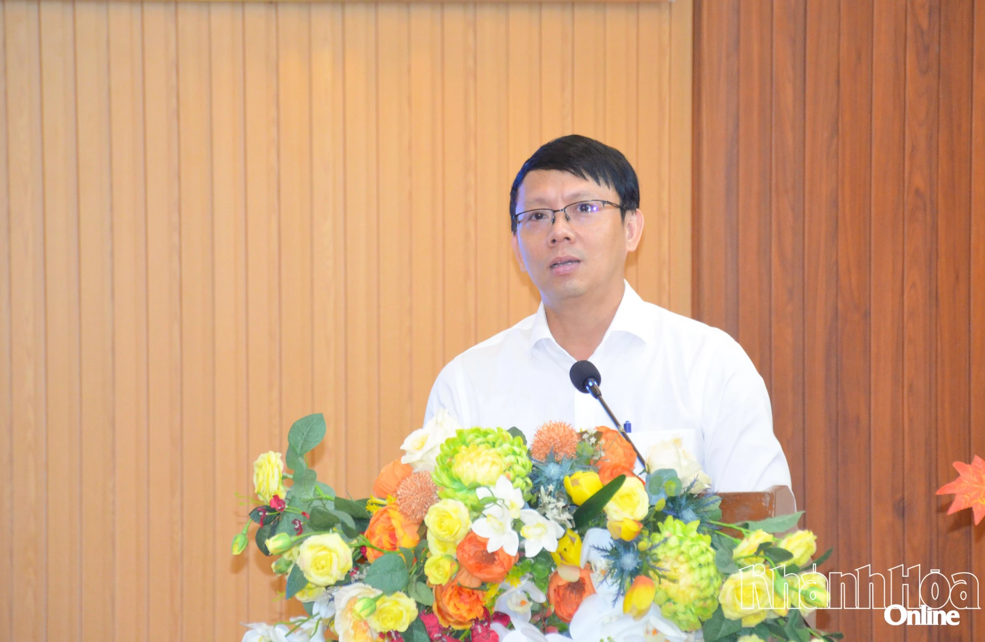 Phó Chủ tịch UBND tỉnh Nguyễn Thanh Hà phát biểu chỉ đạo.