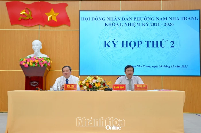 HĐND phường Nam Nha Trang tổ chức Kỳ họp thứ 2 và tổng kết hoạt động nhiệm kỳ 2021 - 2026