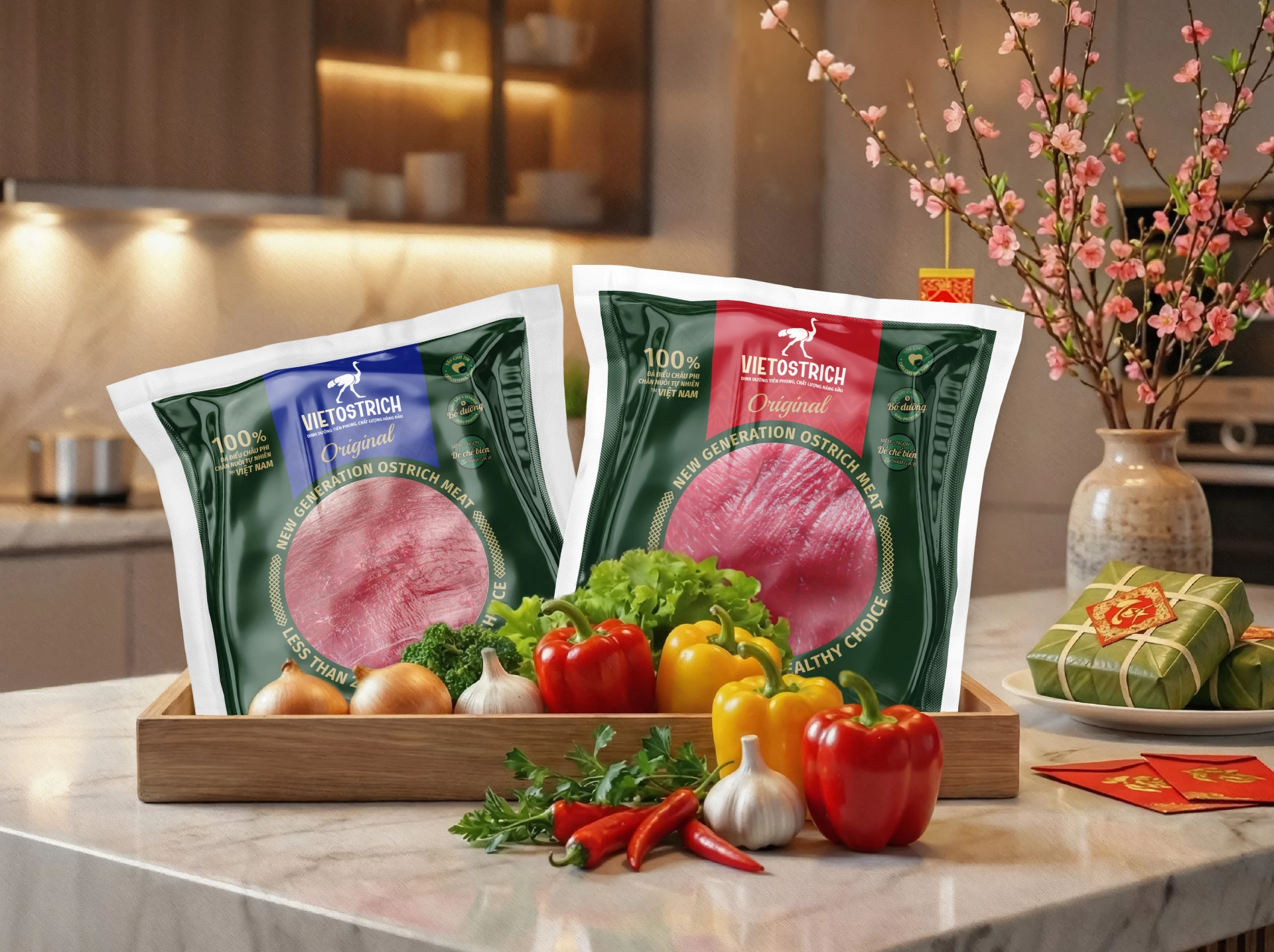 Sản phẩm thịt đà điểu VietOstrich