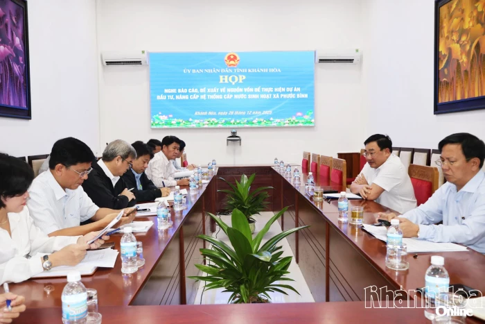 Đầu tư, nâng cấp hệ thống cấp nước sinh hoạt tại xã Bác Ái Tây