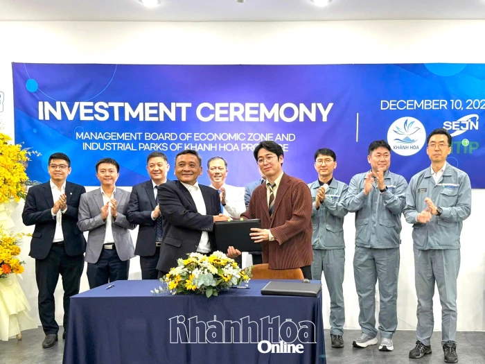 Thêm một doanh nghiệp đóng tàu thuê đất tại Khu Công nghiệp Ninh Thủy