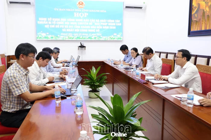 Tổ chức Ngày hội Công nghệ số tỉnh Khánh Hòa năm 2025 trong khoảng thời gian từ ngày 18 đến 21-12