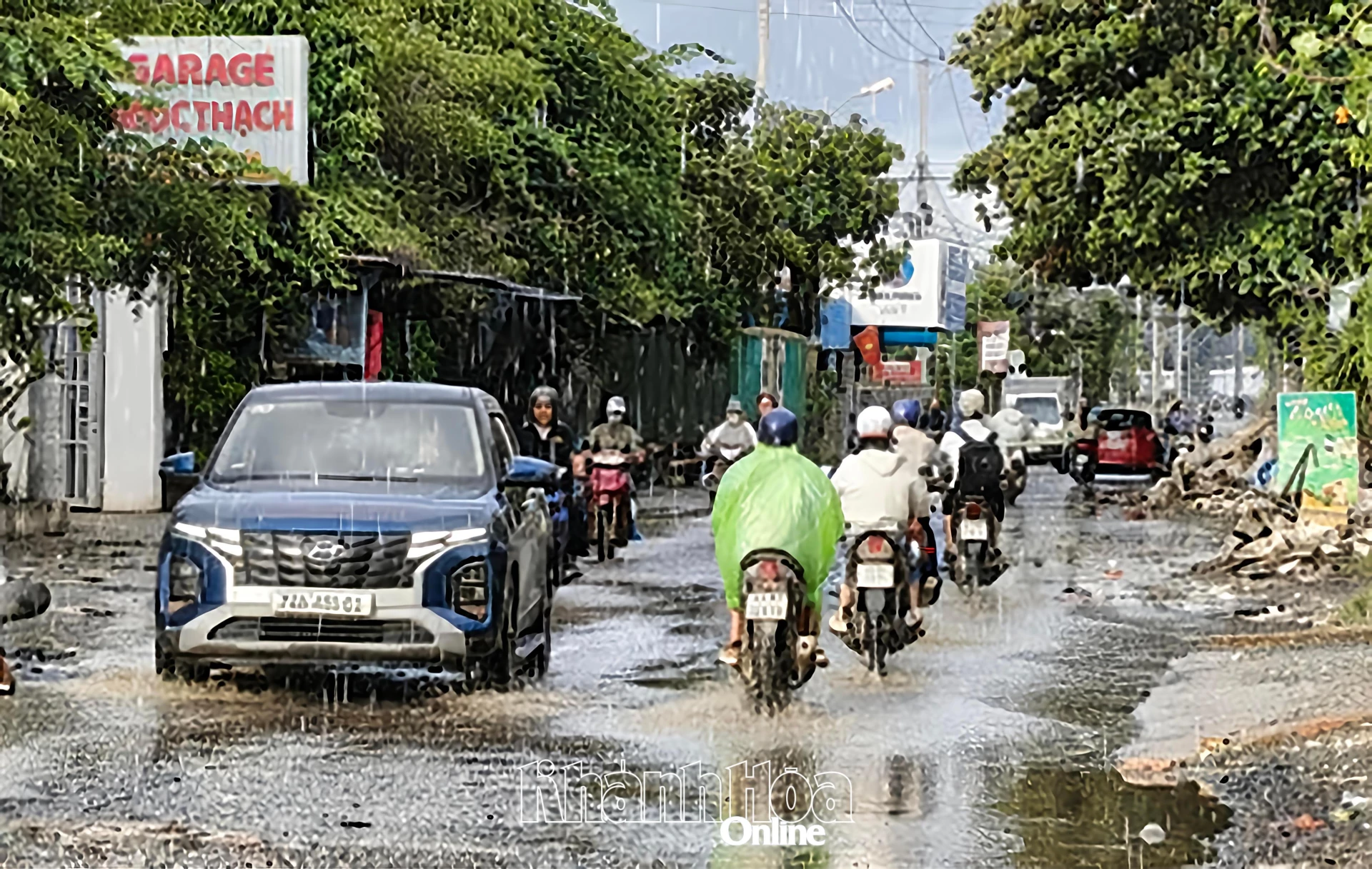 Dự báo mưa trong ngày 9 và 10-12 trên địa bàn tỉnh.