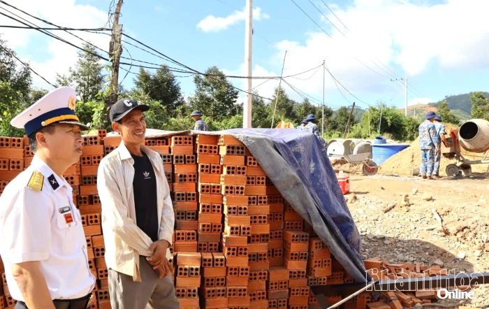 Lữ đoàn 957 phấn đấu hoàn thành hỗ trợ xây dựng nhà cho người dân trước ngày 15-1-2026