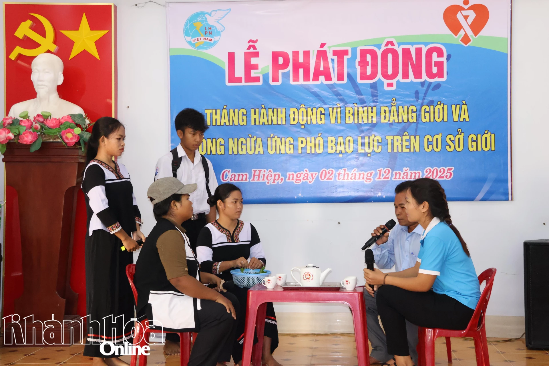 Một tiểu phẩm tuyên truyền về bình đẳng giới và an toàn cho phụ nữ, trẻ em gái trong kỷ nguyên số.