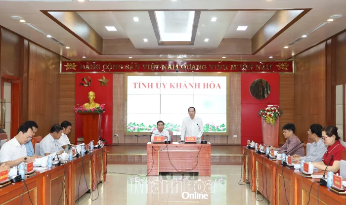 Họp Ban Chỉ đạo triển khai xây dựng trụ sở các cơ quan tỉnh