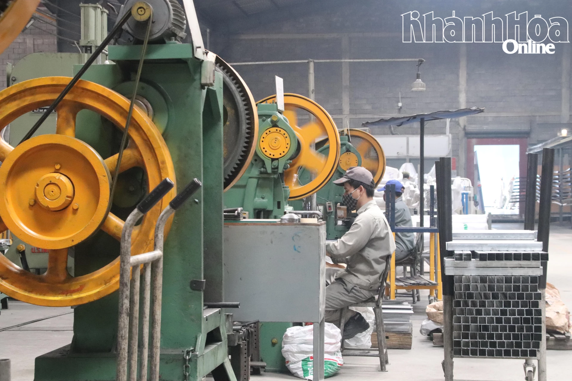 Công ty TNHH Việt Pháp từng được chương trình khuyến công hỗ tợ đầu tư máy móc chế tạo các sản phẩm cơ khí.