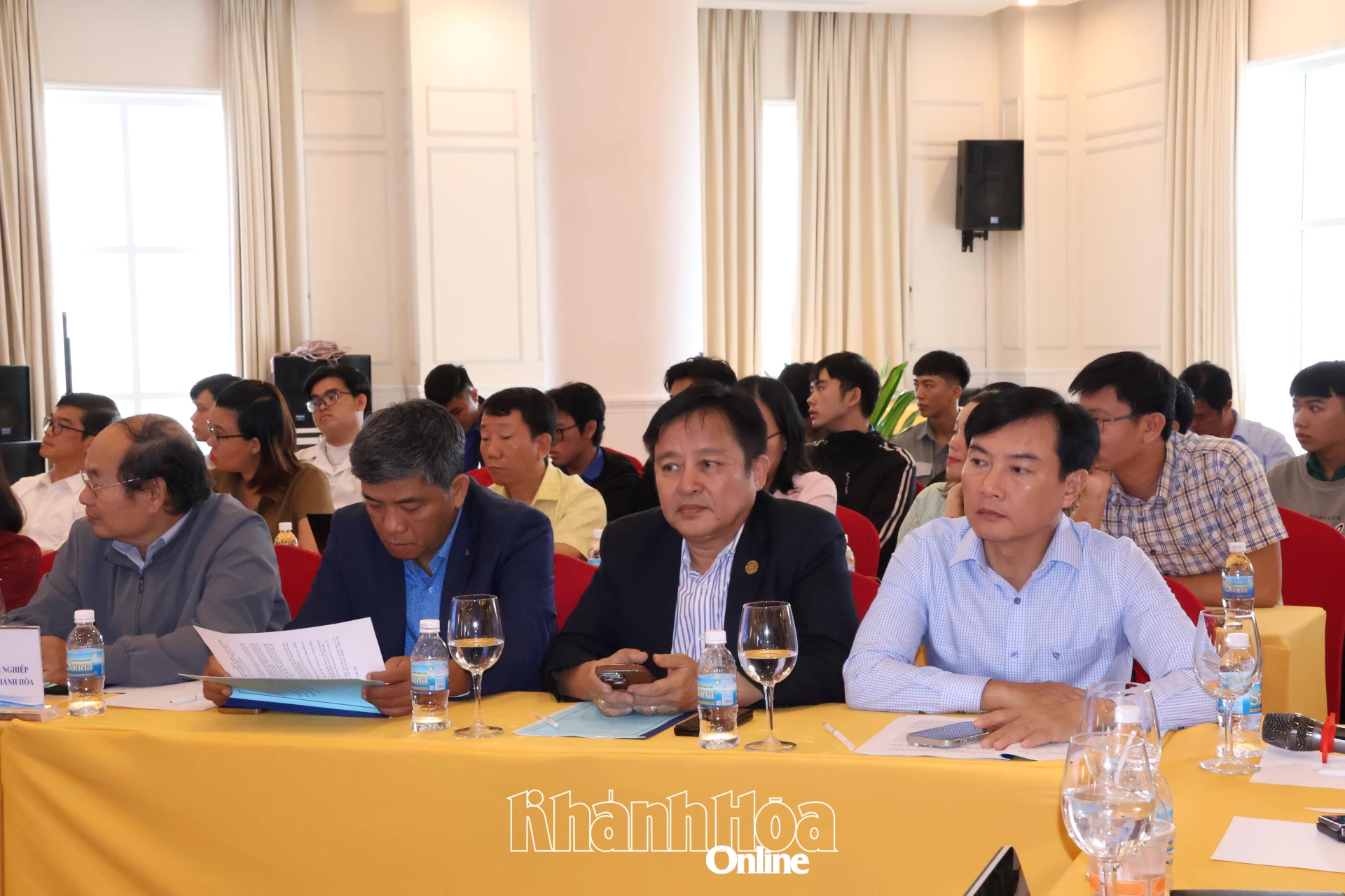 Các đại biểu tham dự tại Ngày hội Khởi nghiệp đổi mới sáng tạo Khánh Hòa năm 2025.