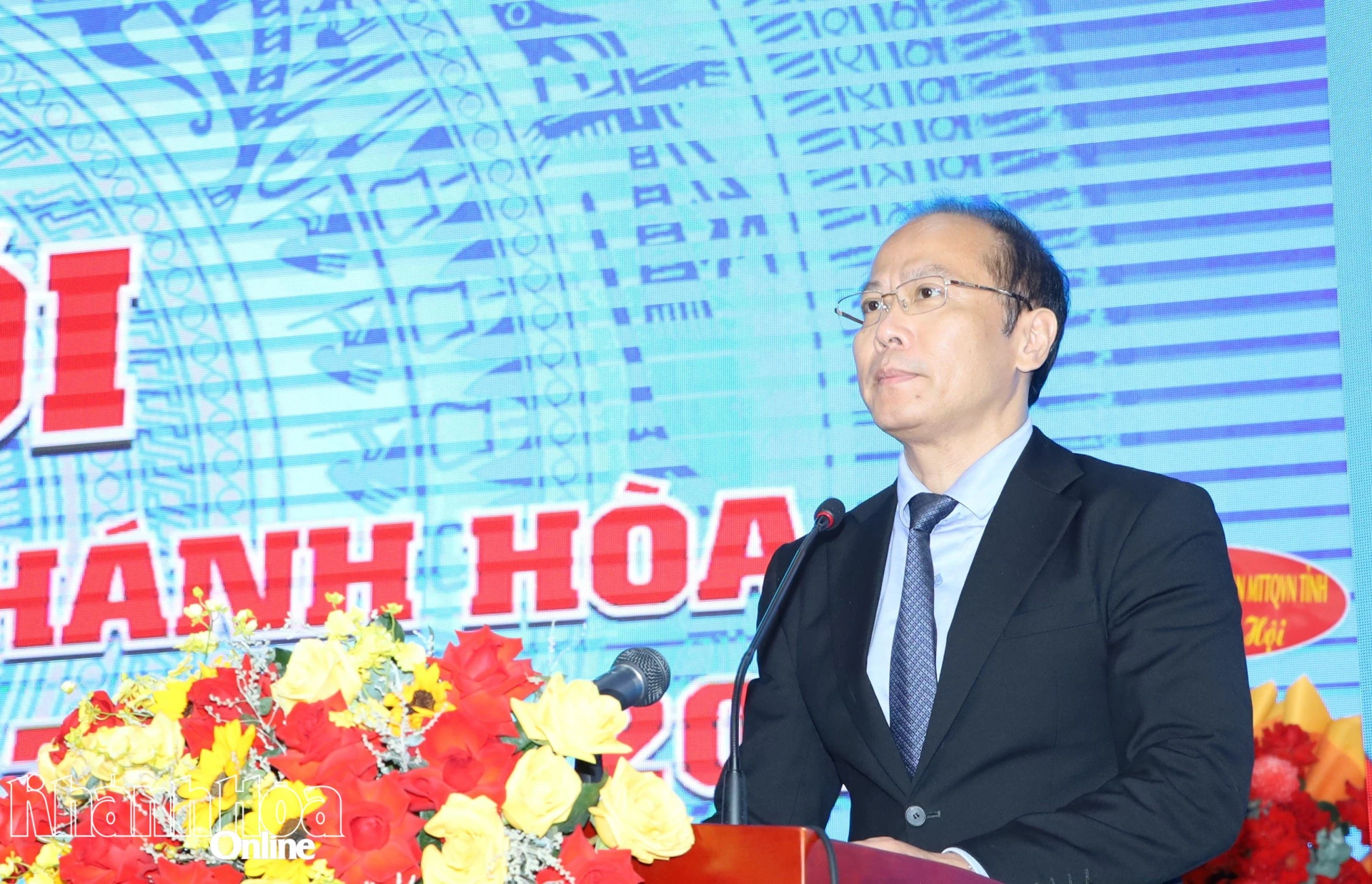 Đồng chí Nguyễn Khắc Hà phát biểu chỉ đạo tại đại hội.