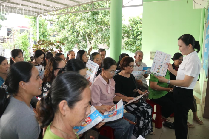 Đẩy mạnh truyền thông dân số khu vực Cam Lâm