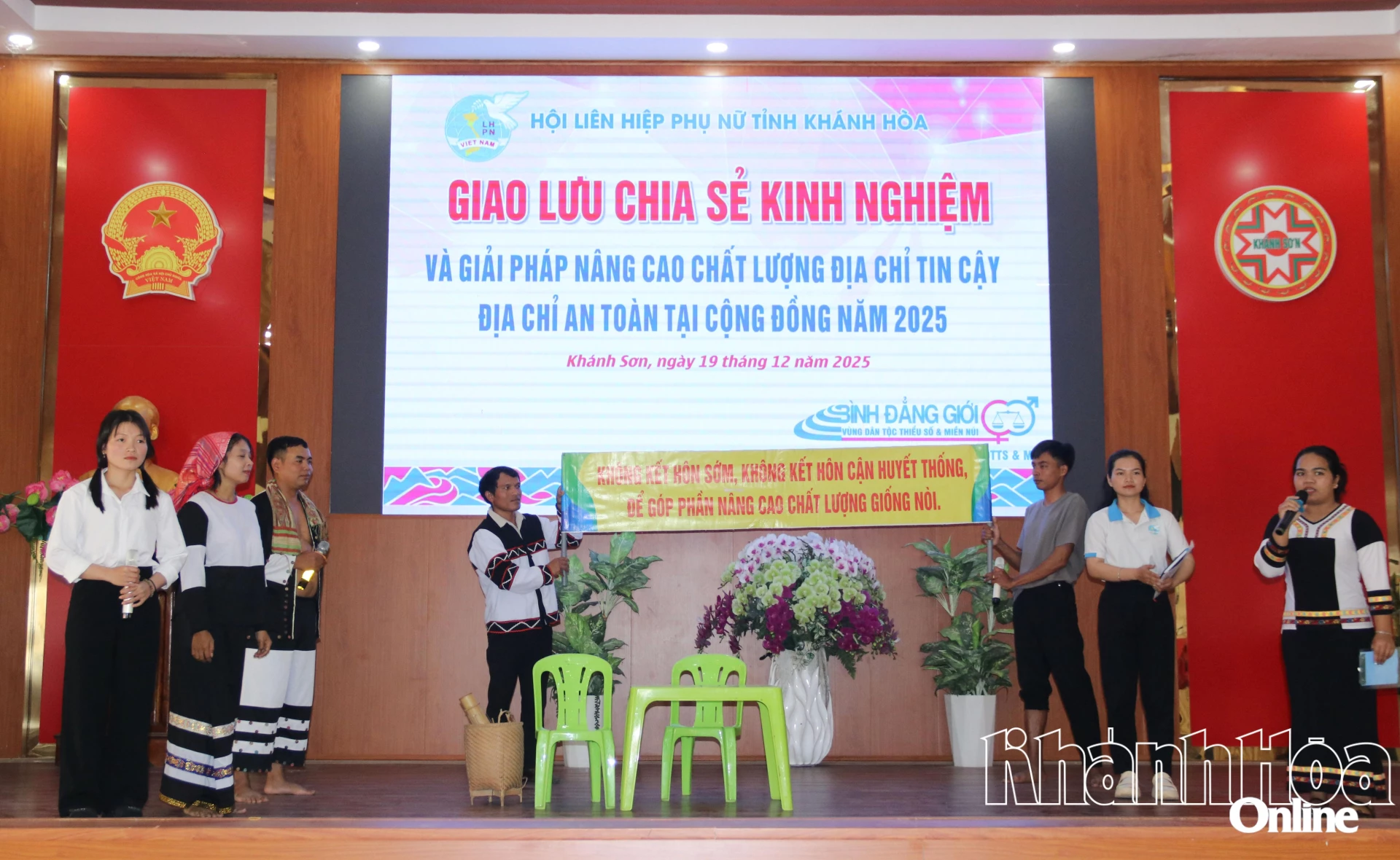 Tiểu phẩm tuyên truyền về phòng, chống tảo hôn và hôn nhân cận huyết thống.