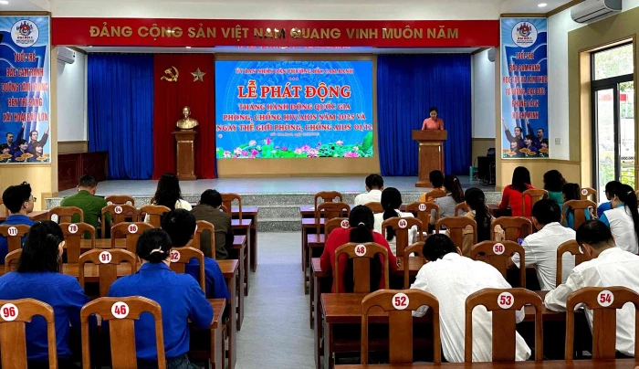 Phường Bắc Cam Ranh phát động Tháng hành động quốc gia phòng, chống HIV/AIDS năm 2025