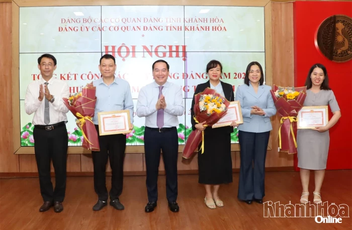 Đảng ủy Các cơ quan Đảng tỉnh tổng kết công tác xây dựng Đảng năm 2025