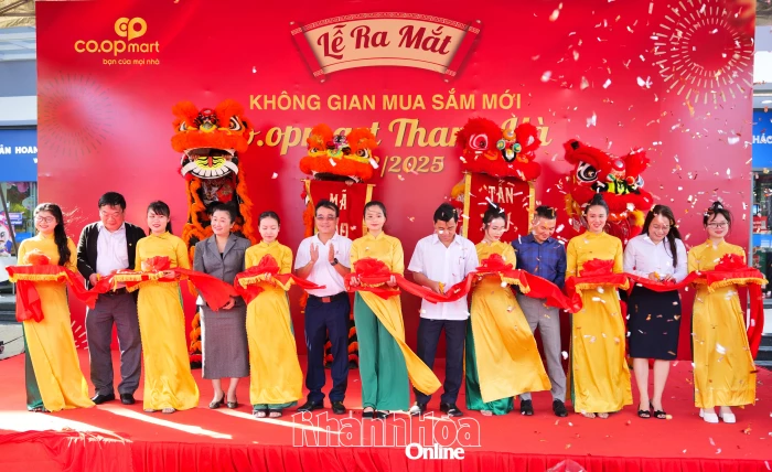 Siêu thị Co.opmart Thanh Hà ra mắt không gian mua sắm mới