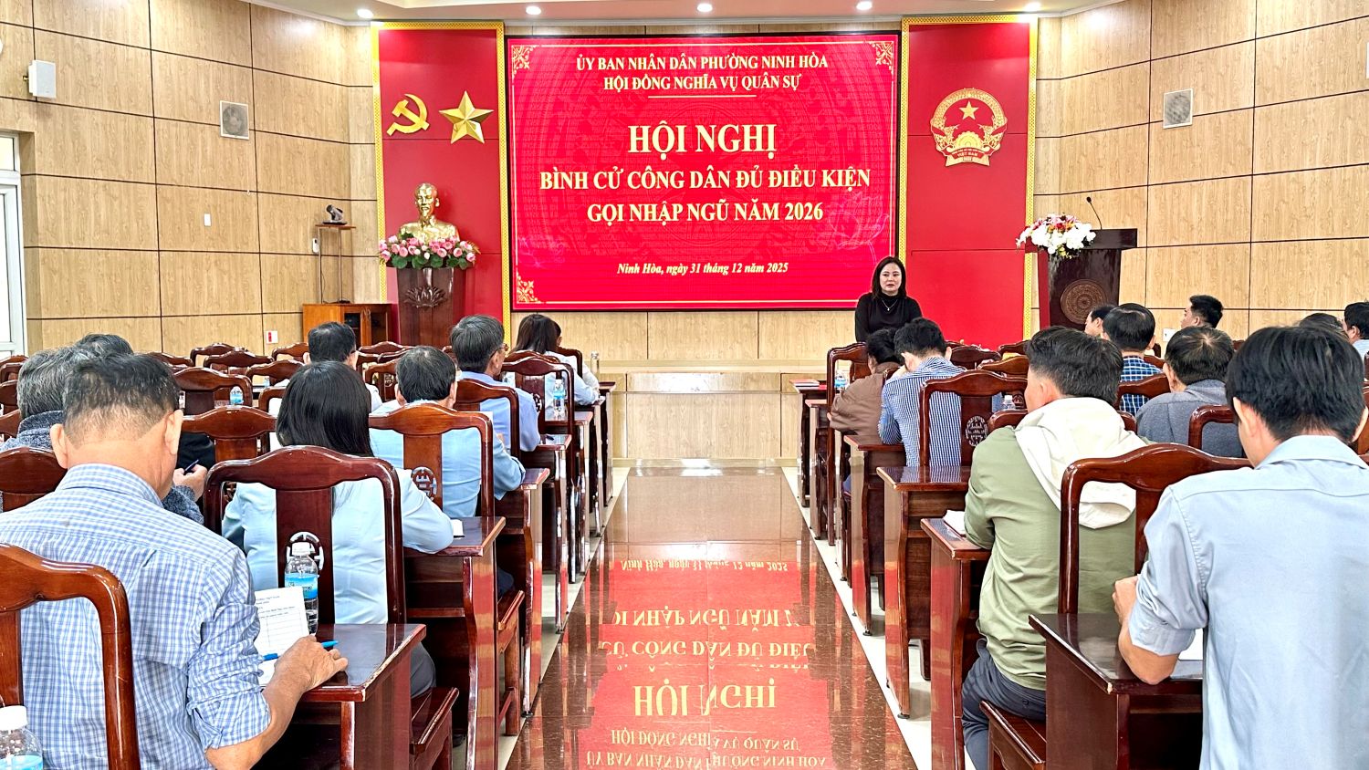 Quang cảnh hội nghị.