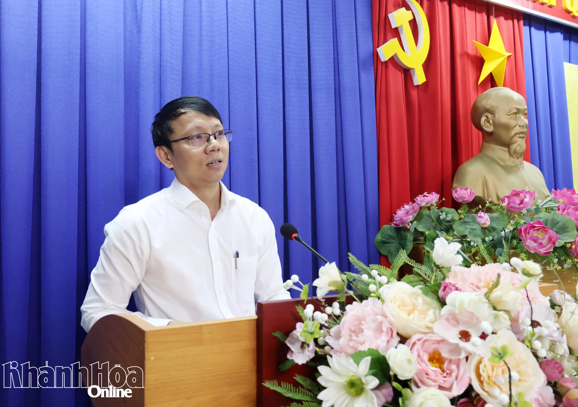 Phó Chủ tịch UBND tỉnh Nguyễn Thanh Hà phát biểu chỉ đạo tại hội nghị.