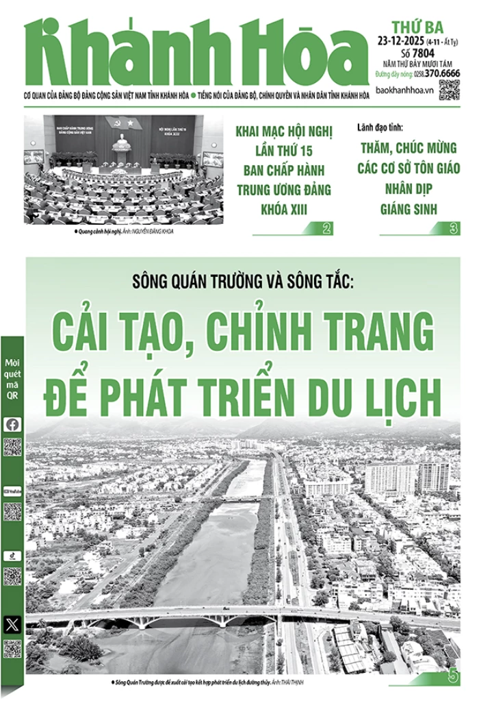 Đọc báo in số 7804 ngày 23/12/2025