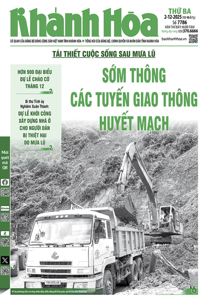 Đọc báo in số 7786 ngày 2/12/2025