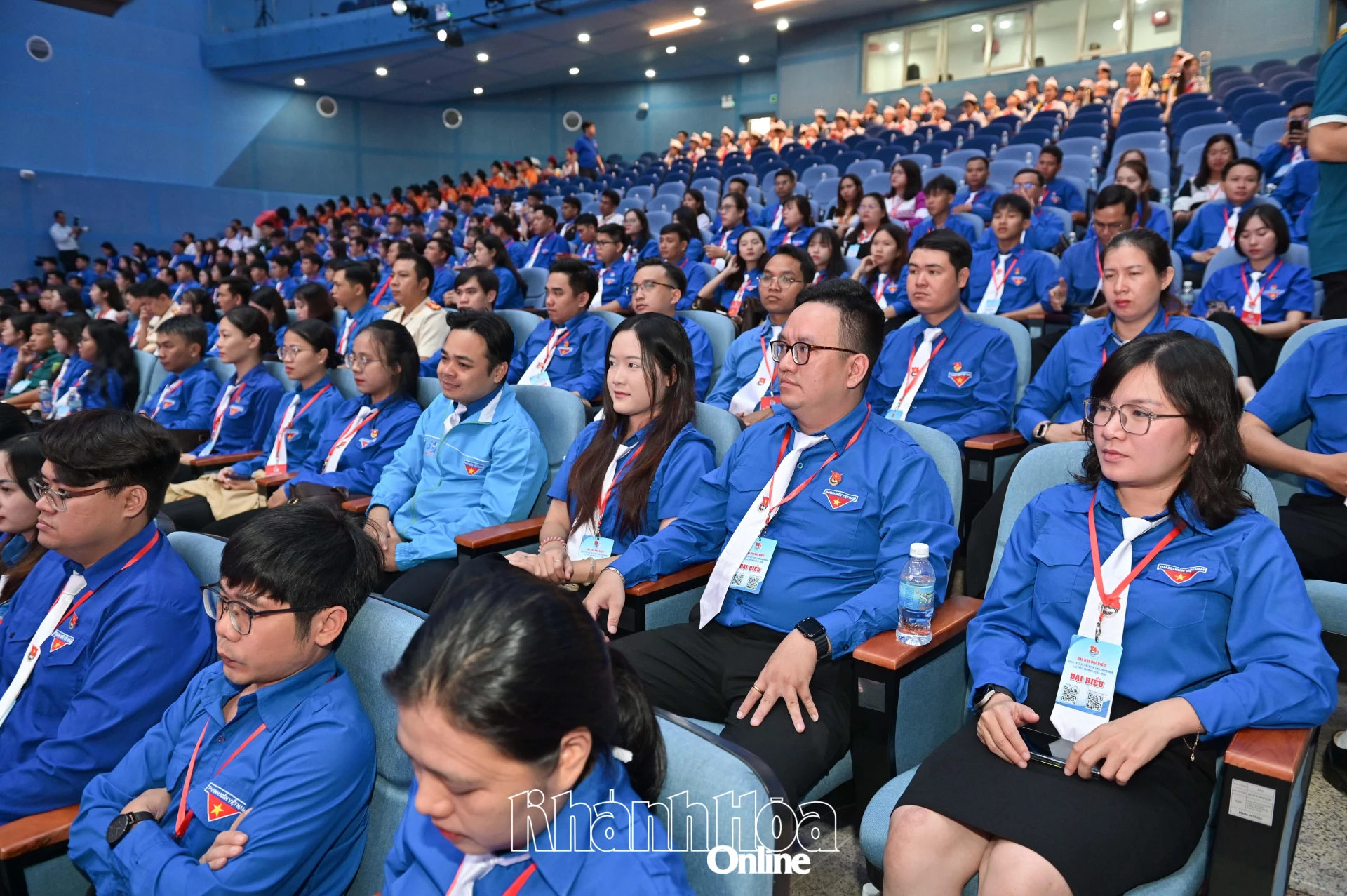 Các đại biểu thanh niên tham dự đại hội.