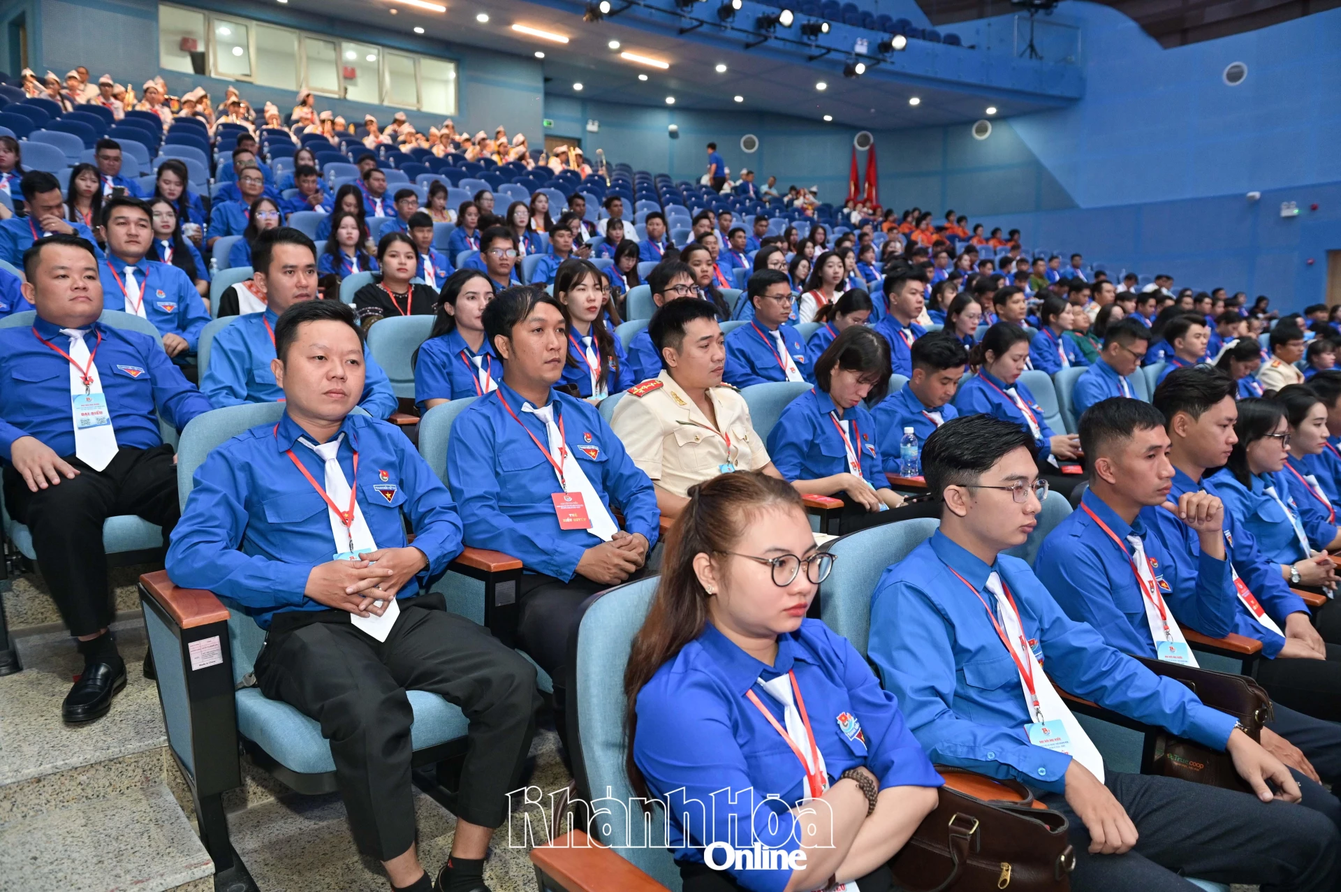 Các đại biểu thanh niên tham dự đại hội.