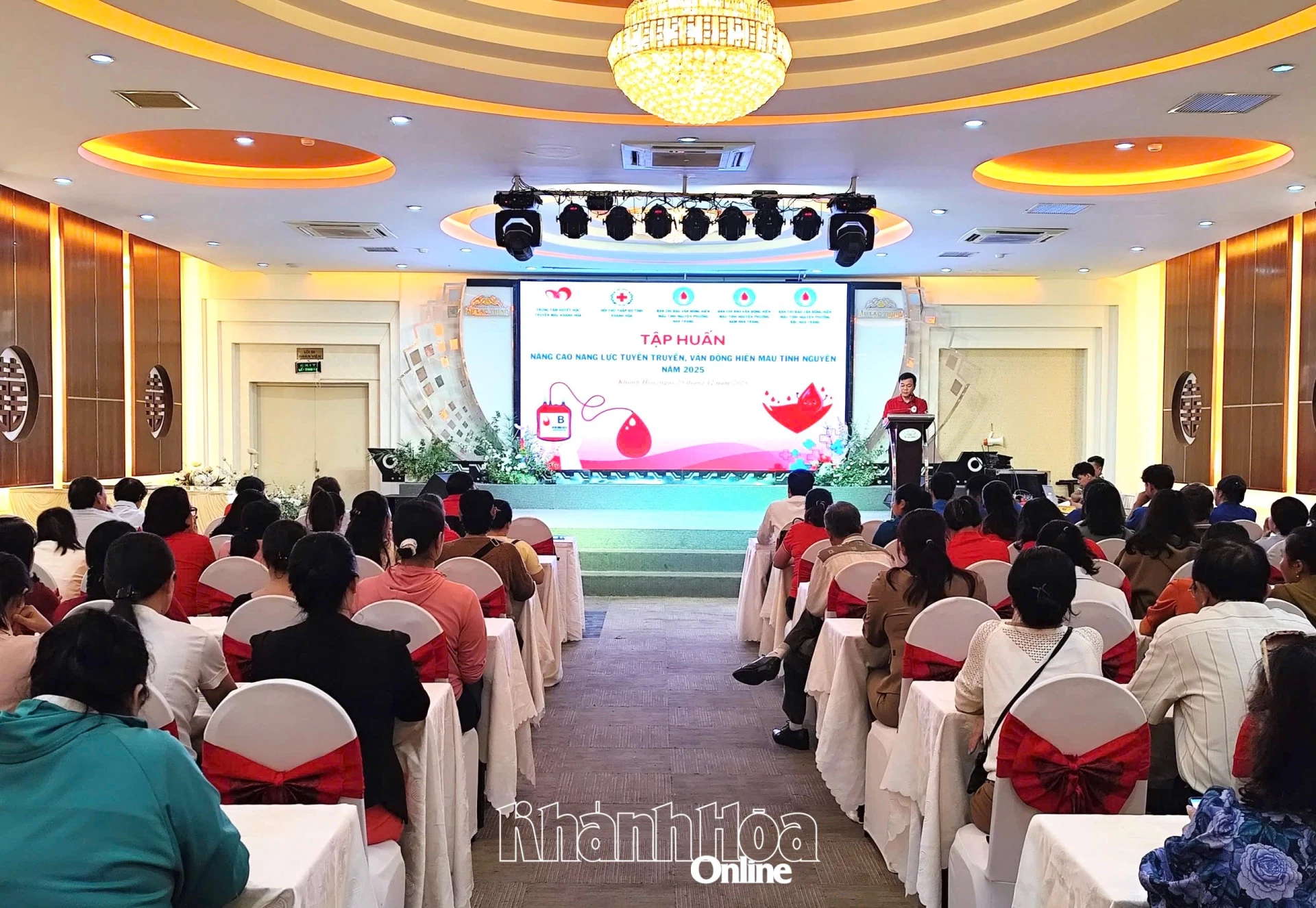 Tập huấn kỹ năng vận động hiến máu tình nguyện cho 150 hội viên, tình nguyện viên