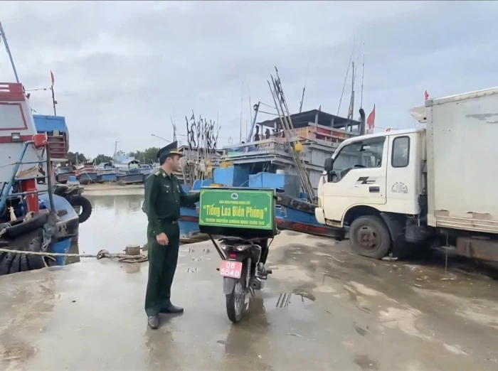 Đồn Biên phòng Đông Hải tăng cường tuyên truyền chống khai thác IUU